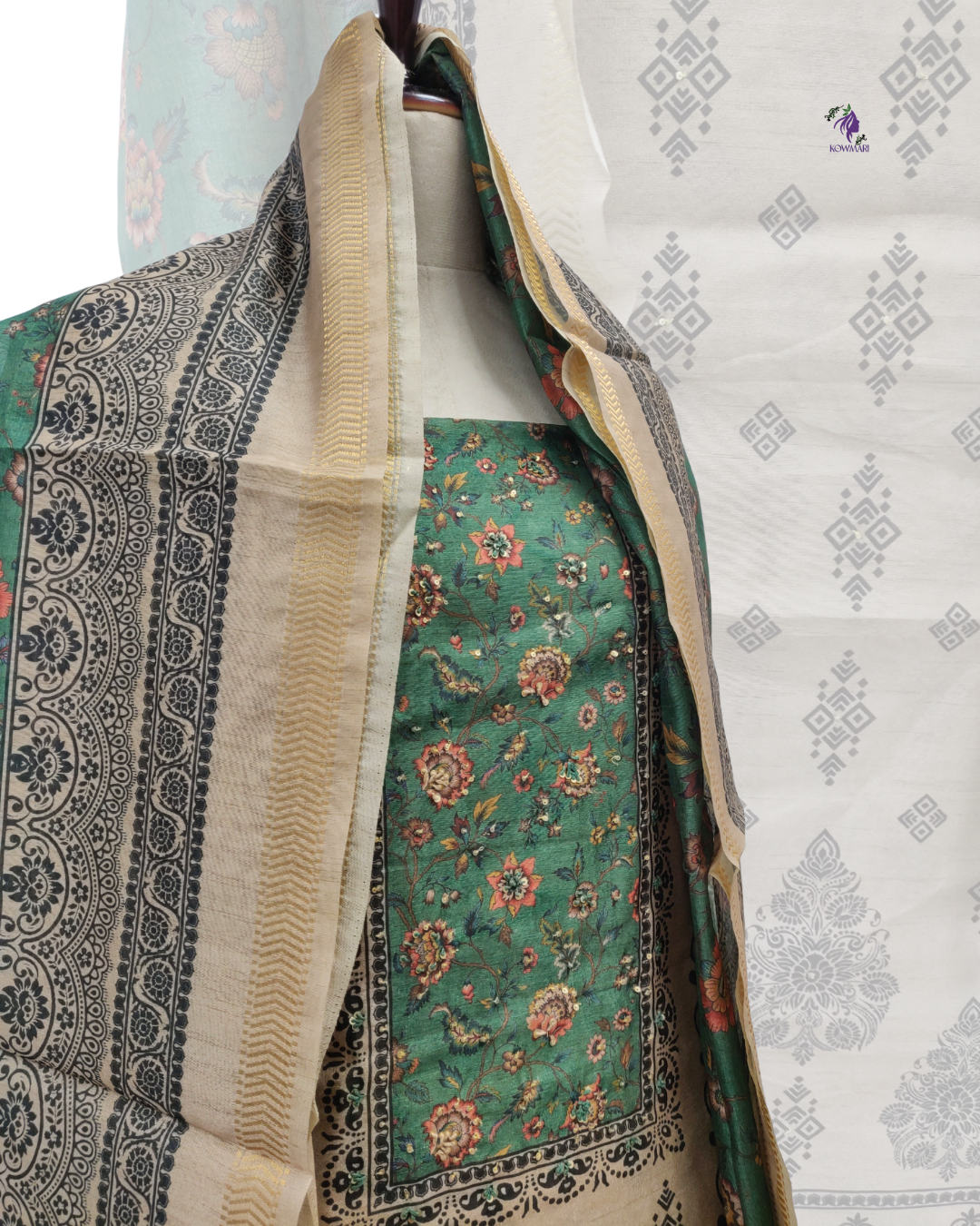 Heritage Charm Chanderi Dress Materials