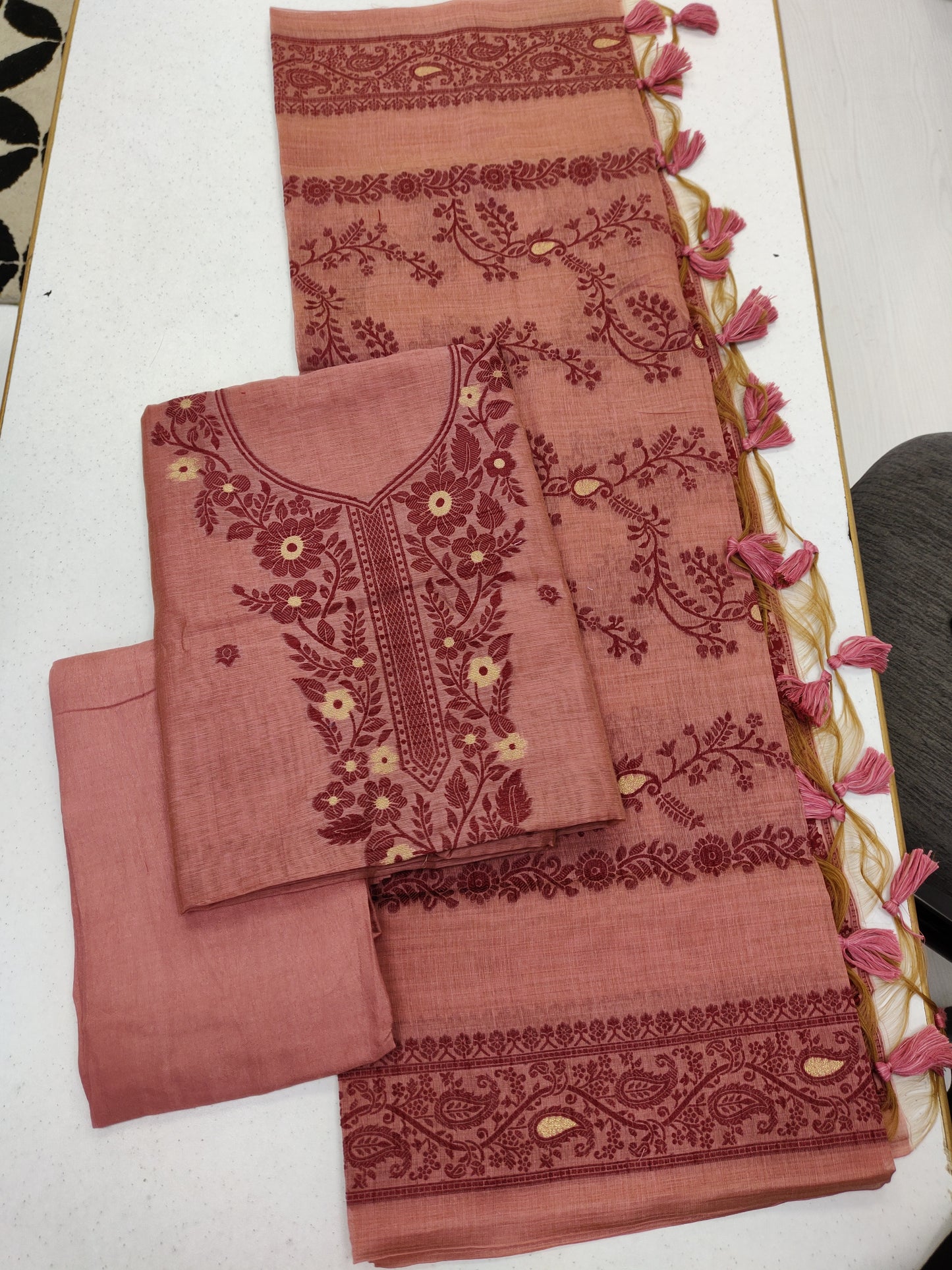 Muga Cotton Suit