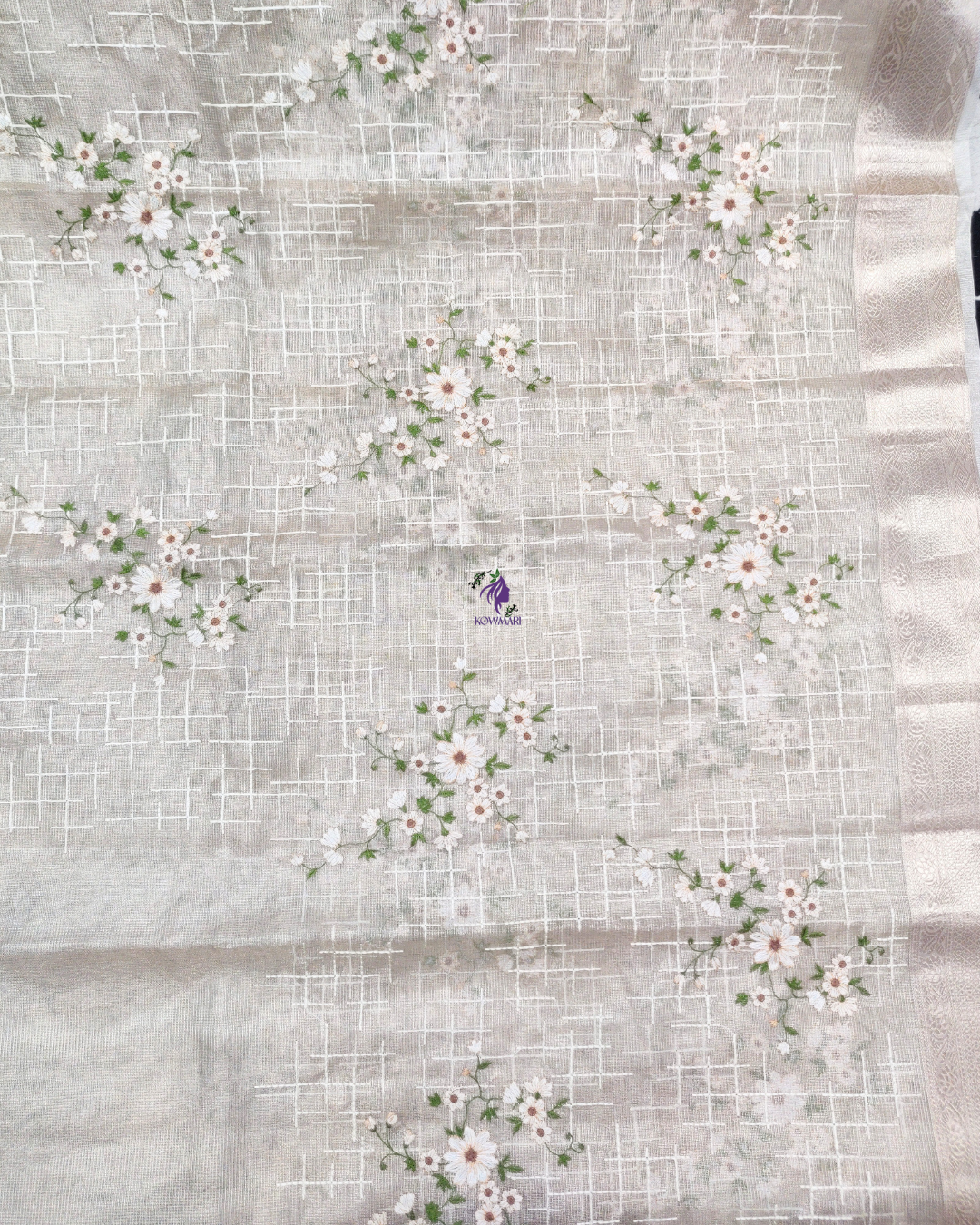 Super Net Kota Tissue Saree