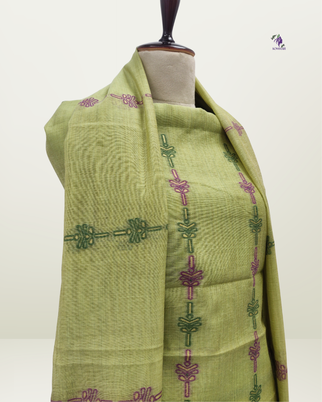 Royal Heritage Muga Silk Dress Material