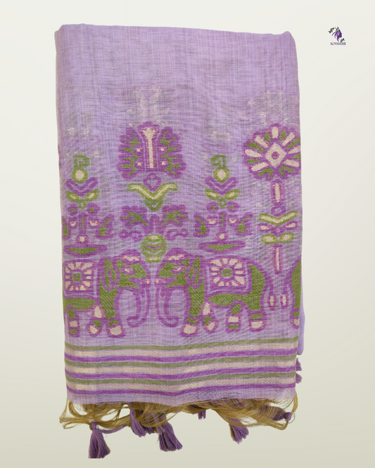 Royal Heritage Muga Silk Dress Material