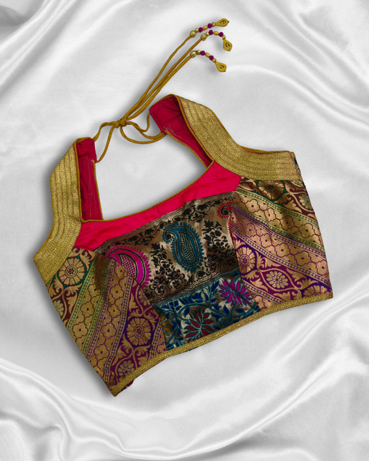 Banaras Silk Brocade Blouse