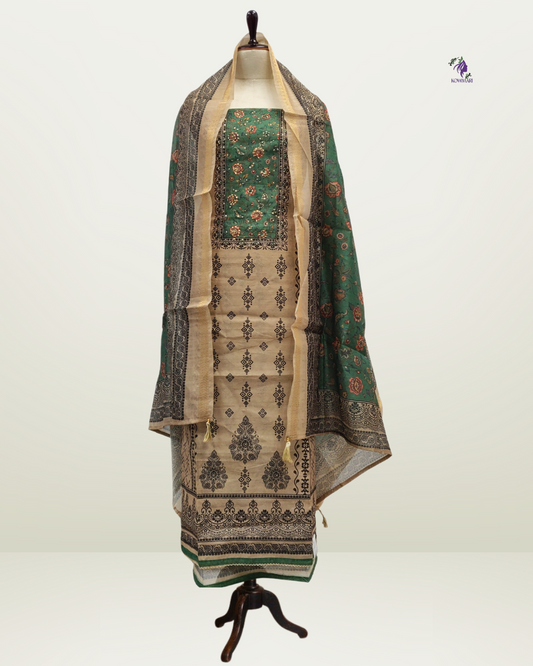 Heritage Charm Chanderi Dress Materials