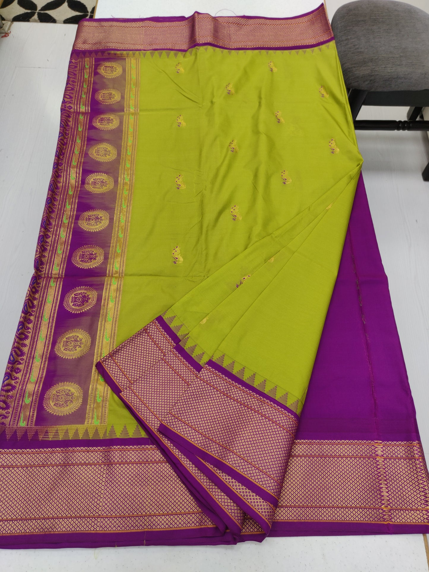Traditional Paithani Silk Saree