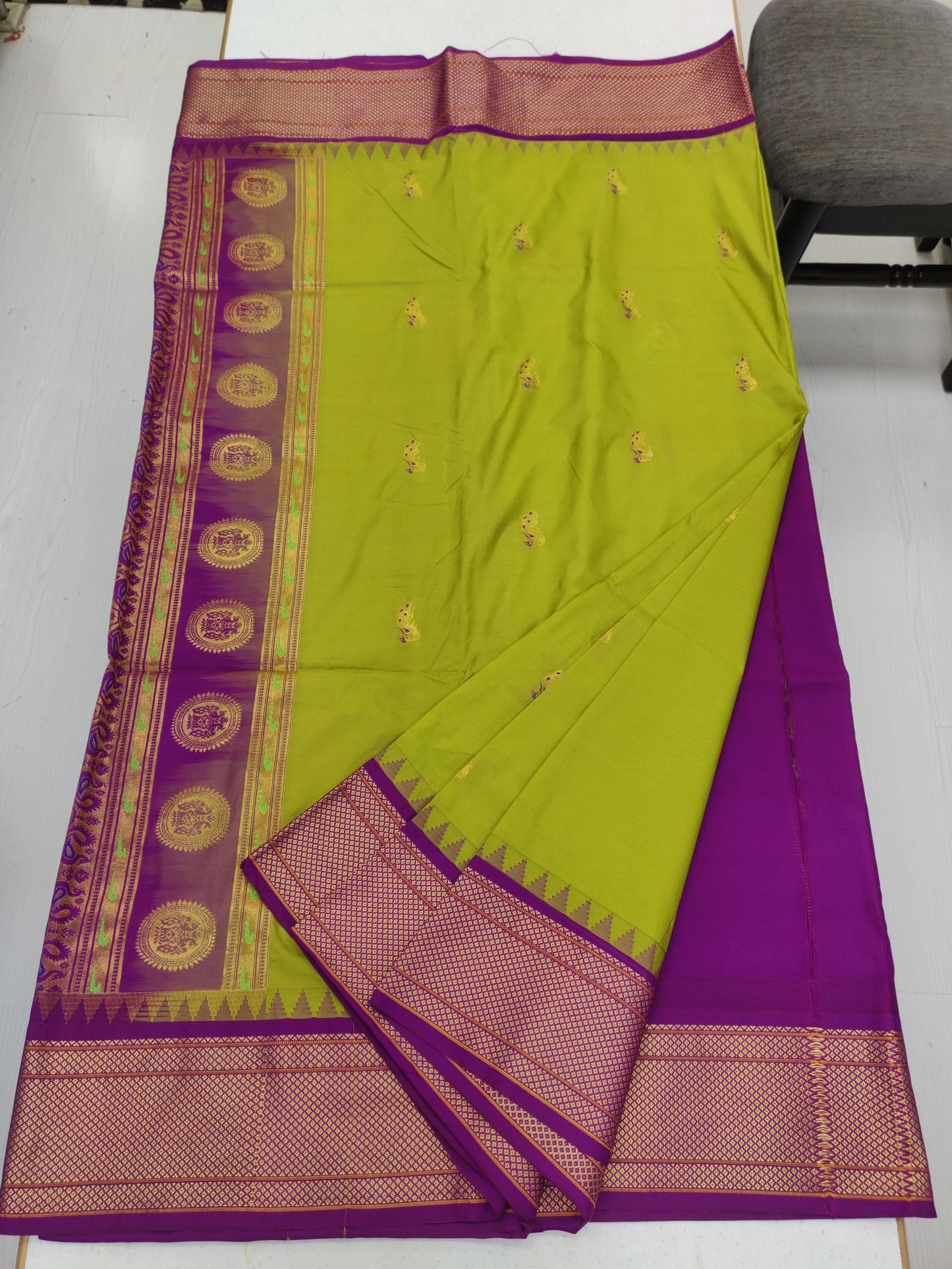 Traditional Paithani Silk Saree