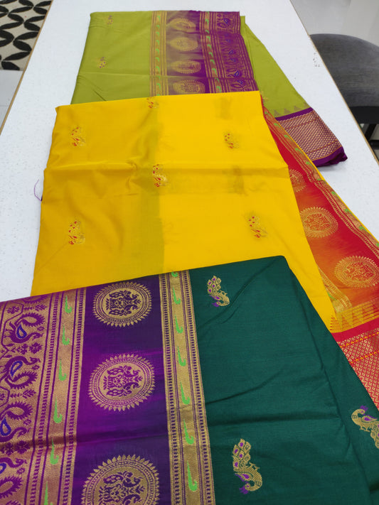 Traditional Paithani Silk Saree