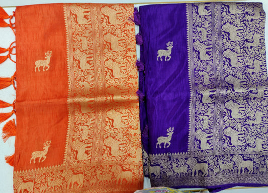 Moonga Silk Sarees