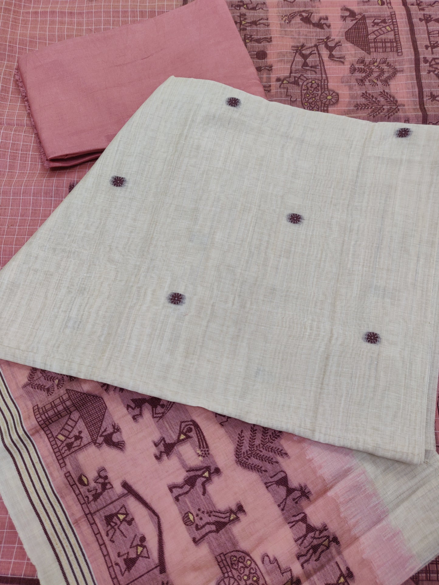 Warli Handloom Dress Material Collection