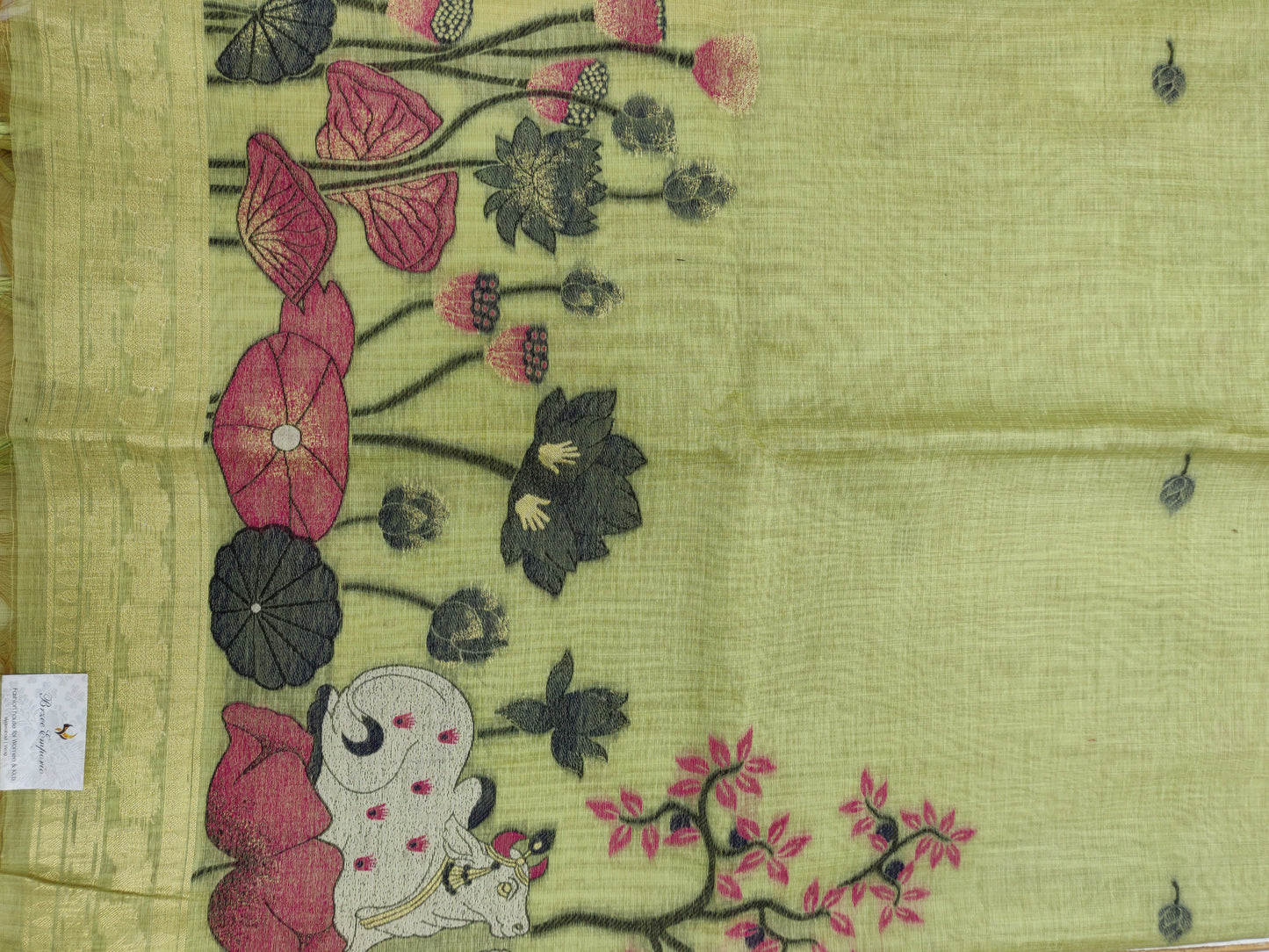 Muga Cotton Silk Sarees