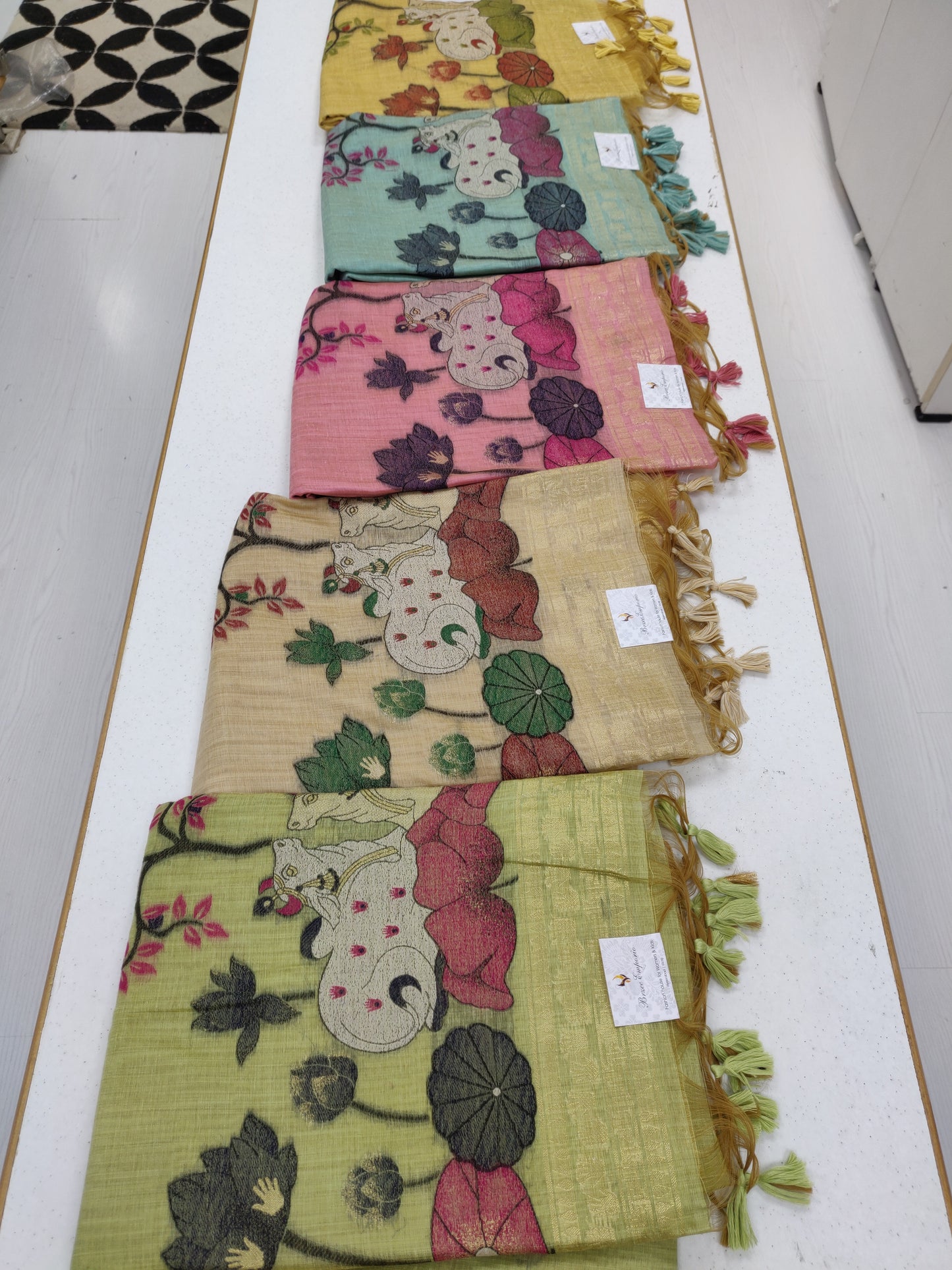 Muga Cotton Silk Sarees