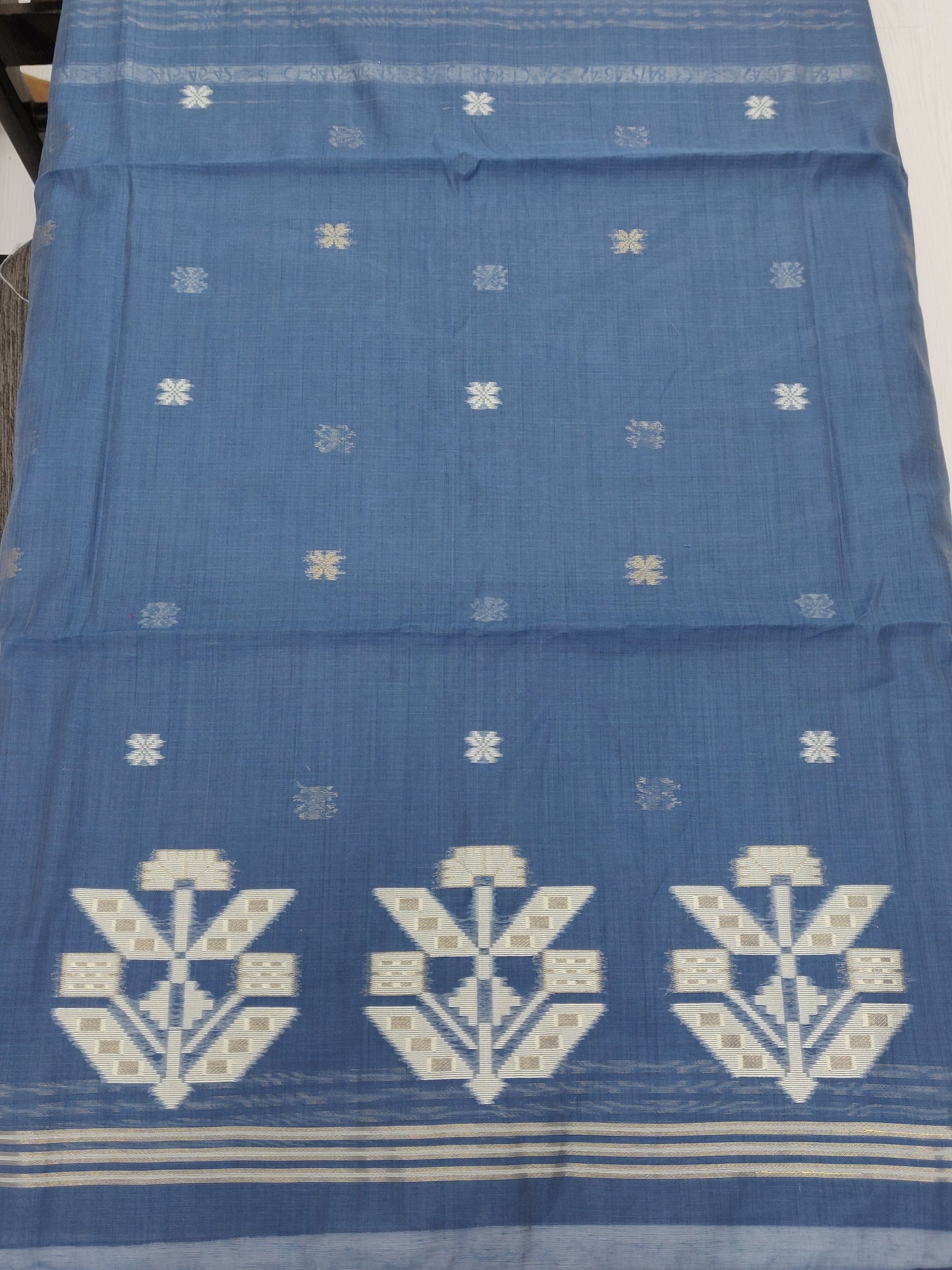 Indigo Suit Dress Material