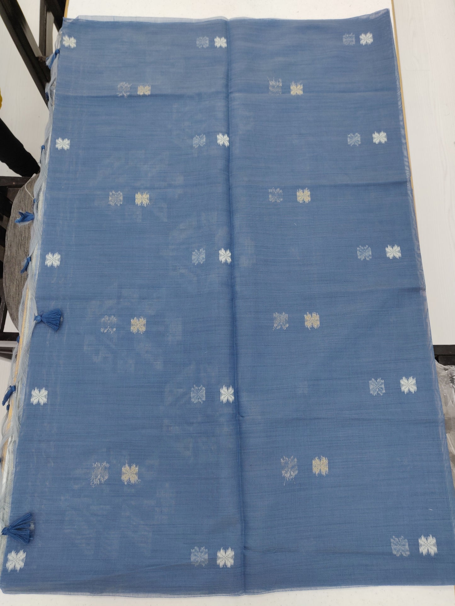Indigo Suit Dress Material