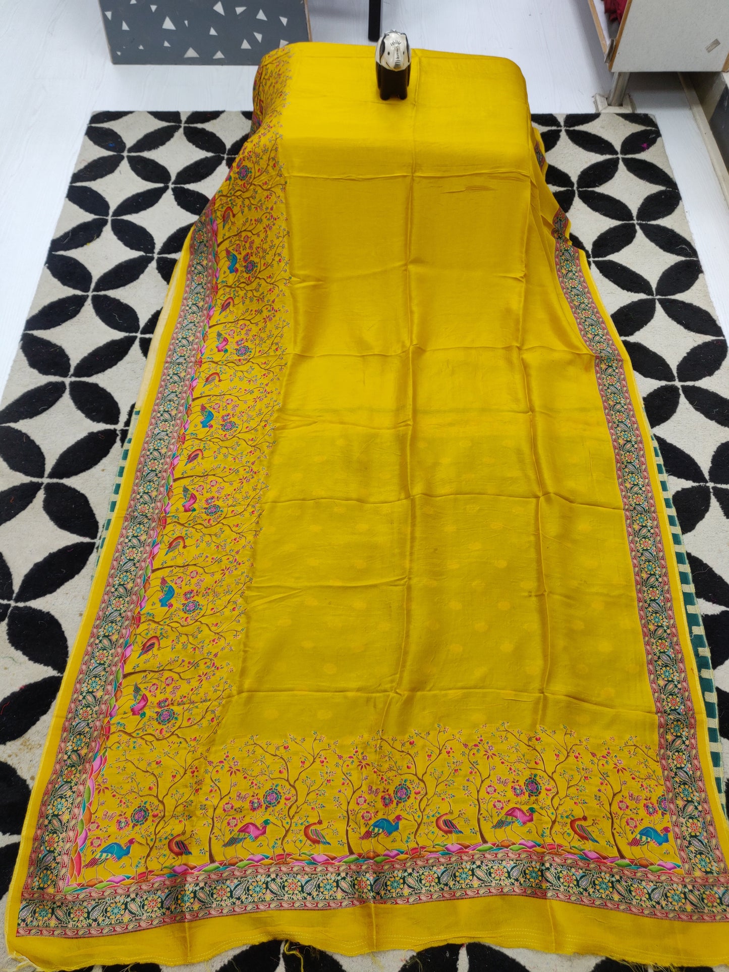 Exquisite Kashmiri silk saree