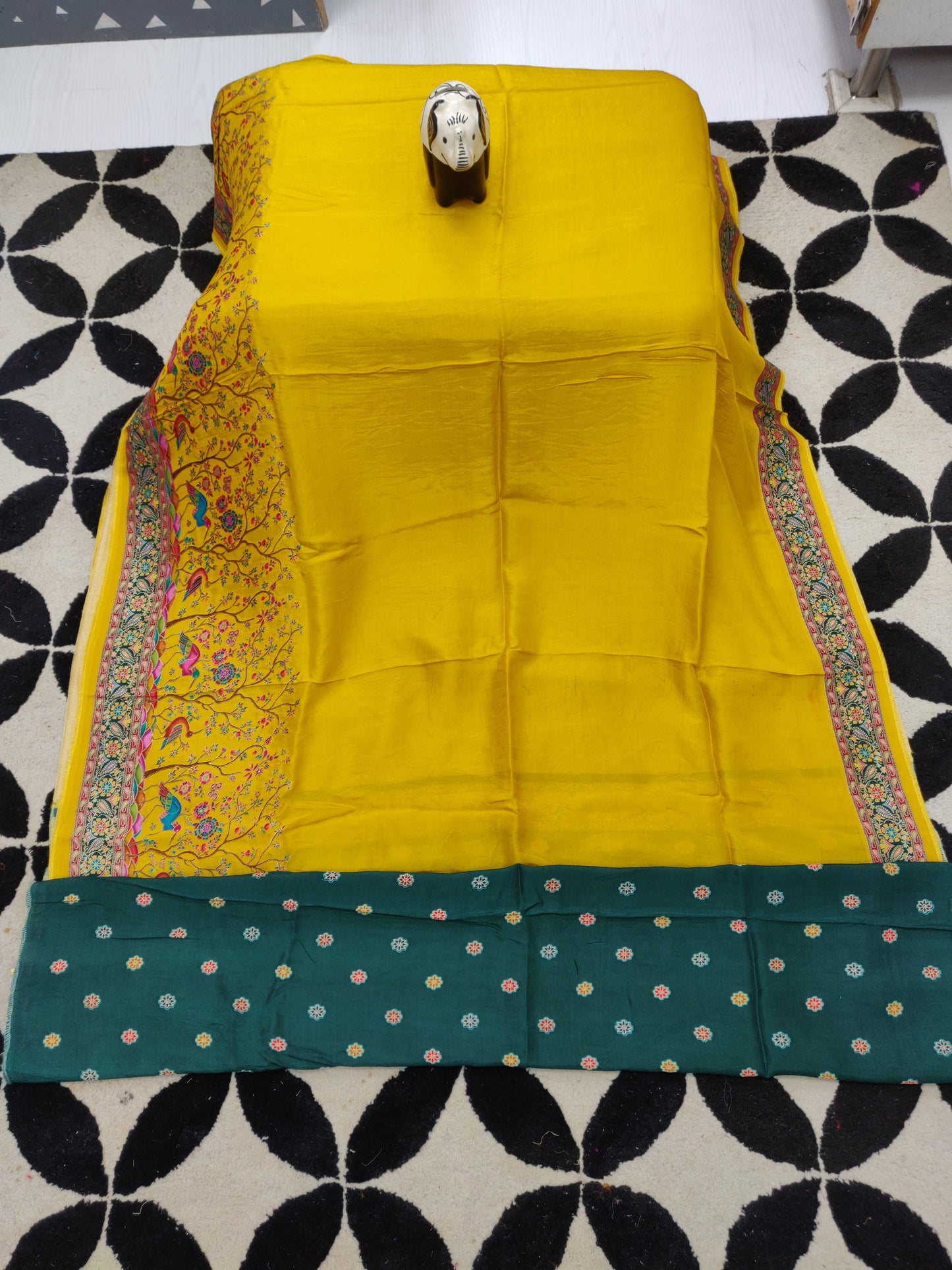 Exquisite Kashmiri silk saree