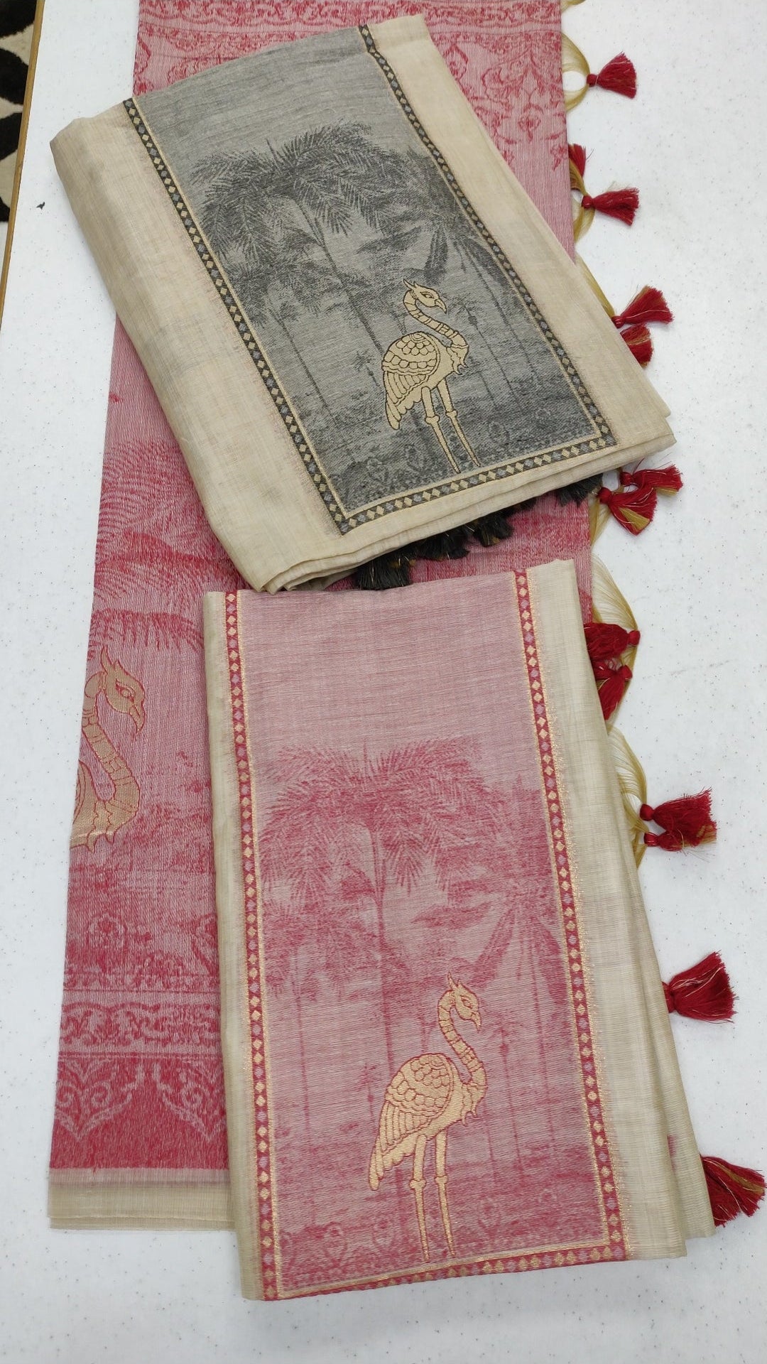 Muga Cotton Dress Material