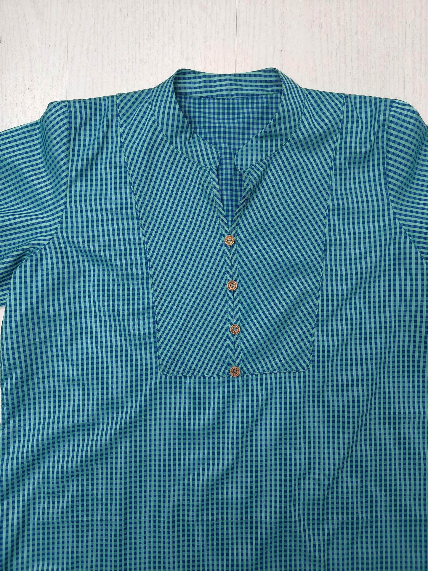 Meadow Breeze Gingham Top