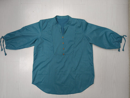Meadow Breeze Gingham Top